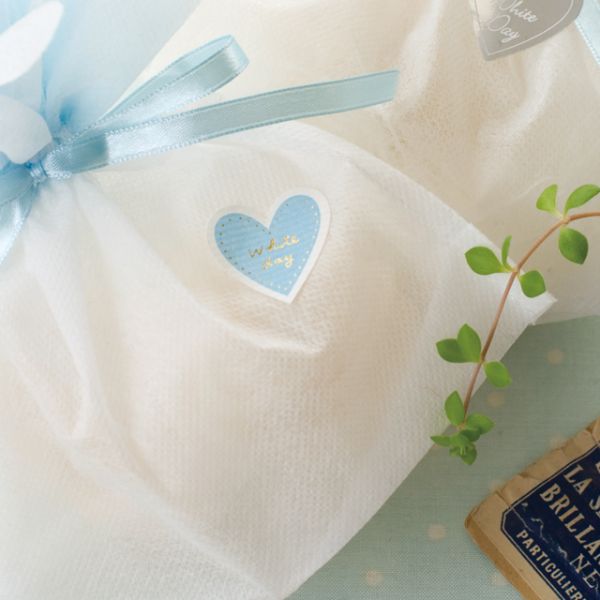 ホワイトデイシール ミニハート(100枚) ヘッズ