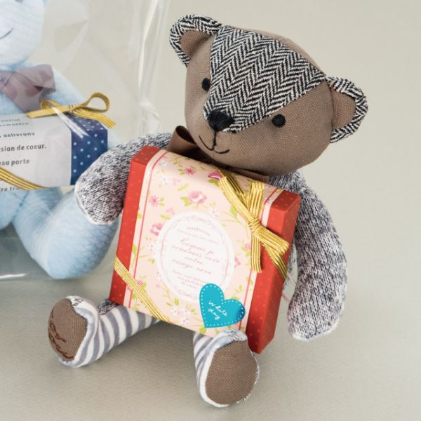 ホワイトデイシール ミニハートブルー(100枚) ヘッズ