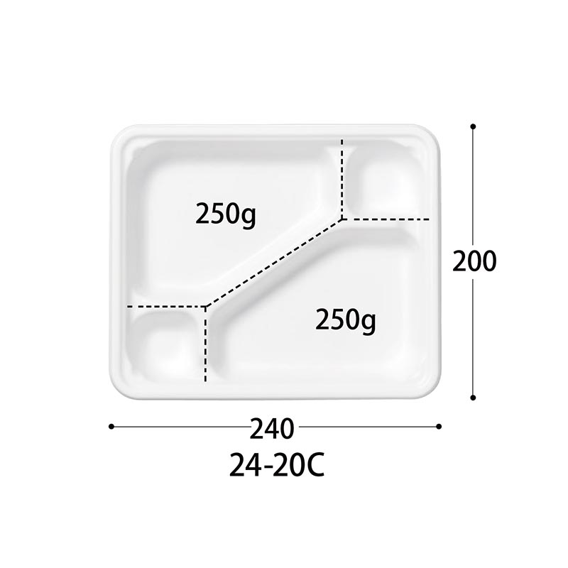中央化学 弁当容器 SDエブリ 24-20C W 身
