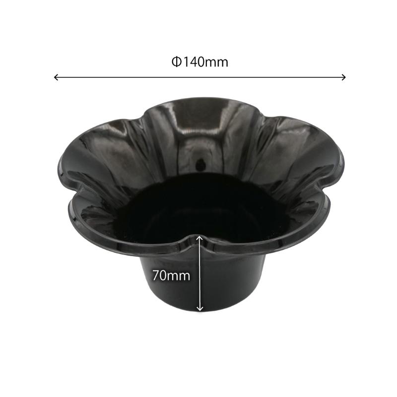 かき氷カップ ミニフルール NERO サンナップ