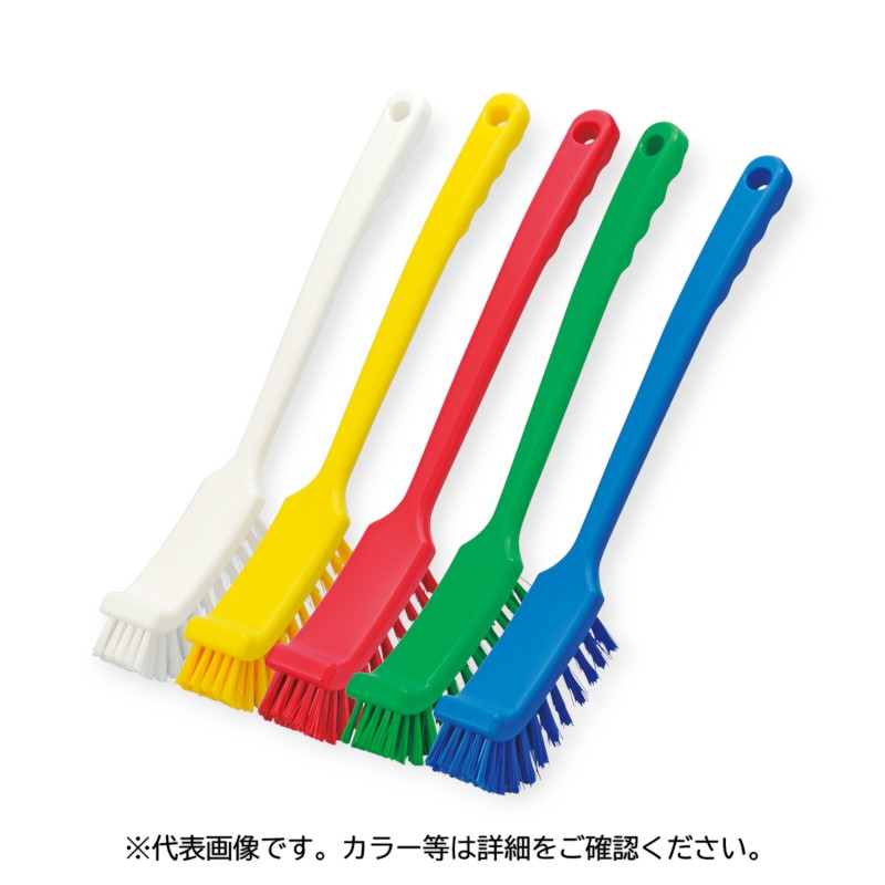 清掃用具 HPロングハンドルブラシ ハード 赤 高砂