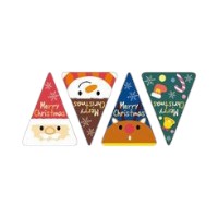 ラベル SP-428 Merry Xmas 4種アソート 朋JSP