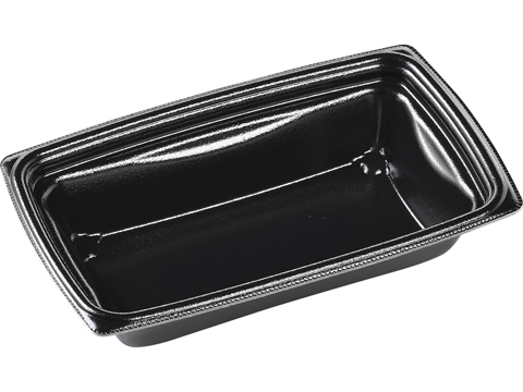 惣菜容器 エフピコ MFP温デリ21-13(46) 本体 黒W