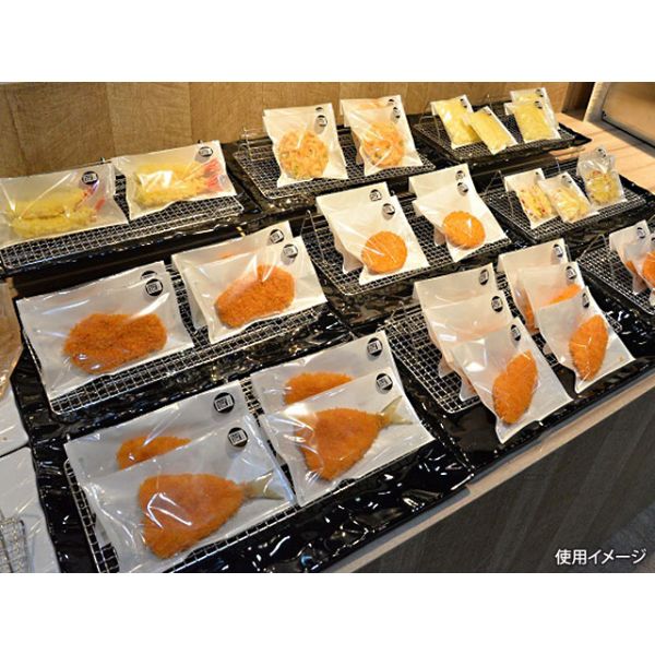 耐油平袋 エコテトラ 12-16 晒 パックスタイル