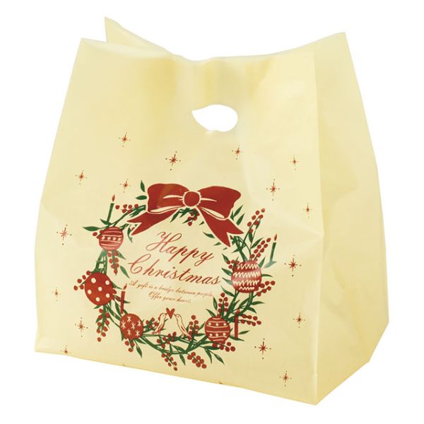 袋 ハッピークリスマス ガゼットバッグ-S(100枚) ヘッズ