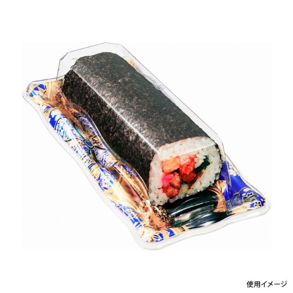 寿司容器 かわら 巻1本 京善B 身 中央化学
