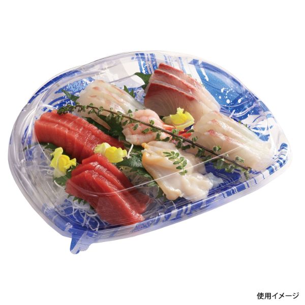 刺身容器 C-AP 旬花 26-22 水筆B 身 中央化学