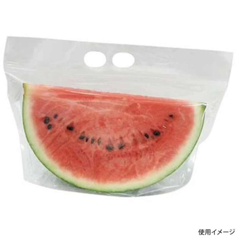 青果用袋 スタンドパック スイカ(中) NS-3 チャック付 精工