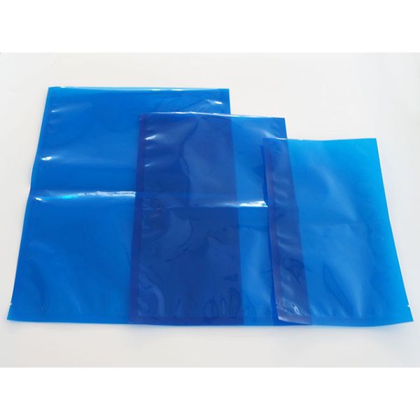 真空袋 ベリーパック 真空袋 DL150×250×0.075mm ブルー  DL15-25ﾌﾞﾙｰ