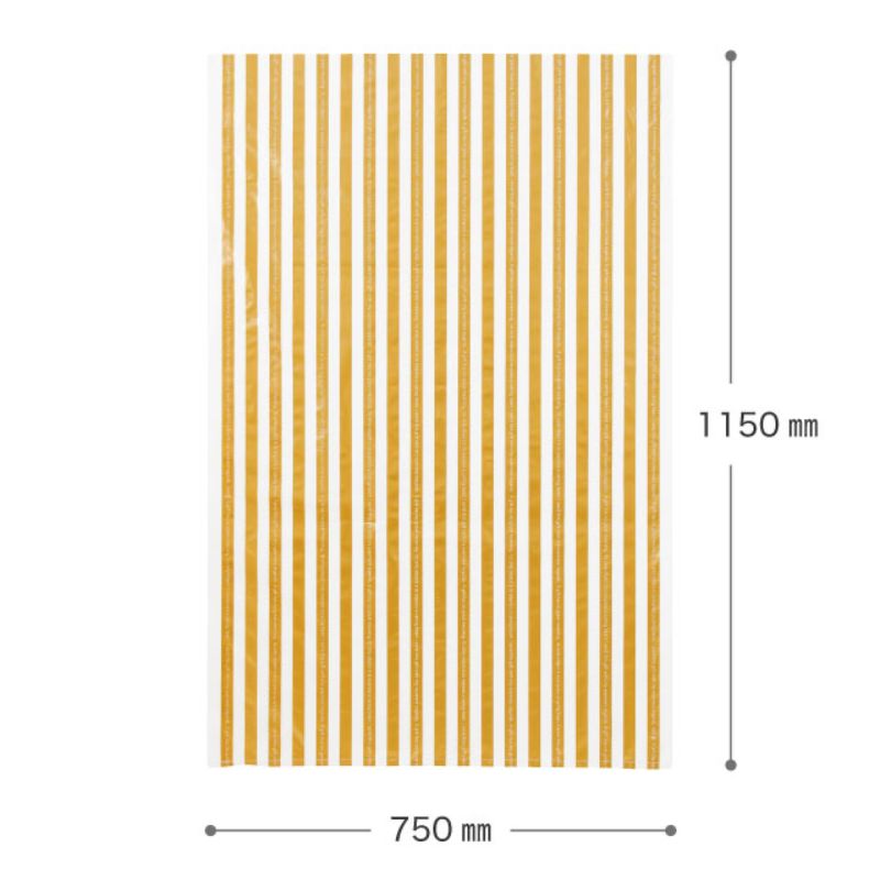 袋 ゴールドストライプギフトバッグ-JB(20枚) ヘッズ