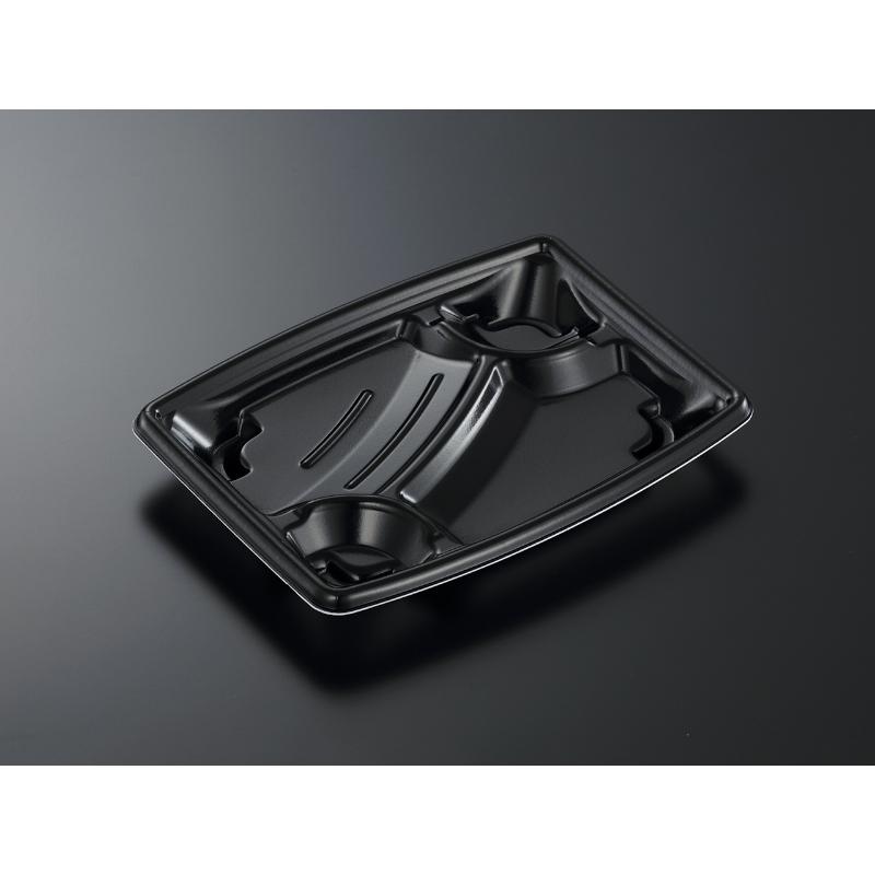 弁当容器 TPつづみ 24-18C 黒 身 中央化学