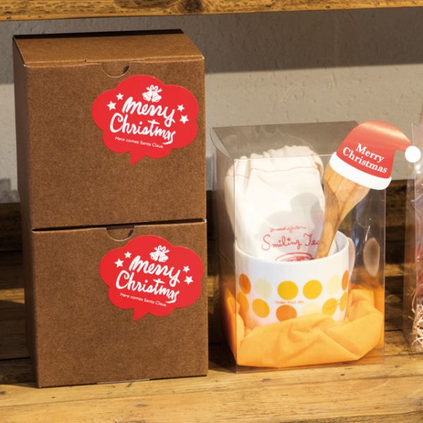 クリスマスポイントシール-3/フキダシ(60枚) ヘッズ