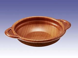 スープ・麺容器 デンカポリマー パルフェ160 浅平底本体 BW