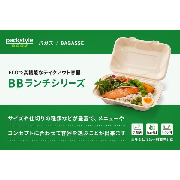 弁当容器 BBランチ 200-220-3 パックスタイル