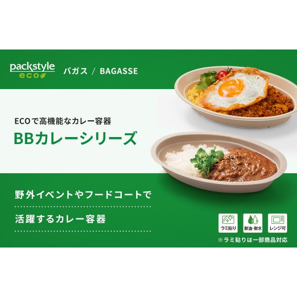 弁当容器 BBカレー 240-150 パックスタイル