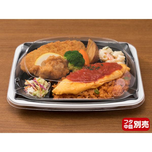 弁当容器 饗ロマン 80B 白 リスパック