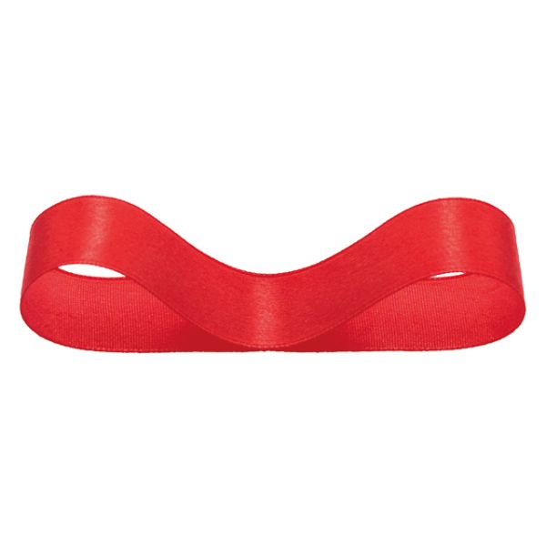 ヘッズ ラッピング サテンリボン RED 19mm(1巻)