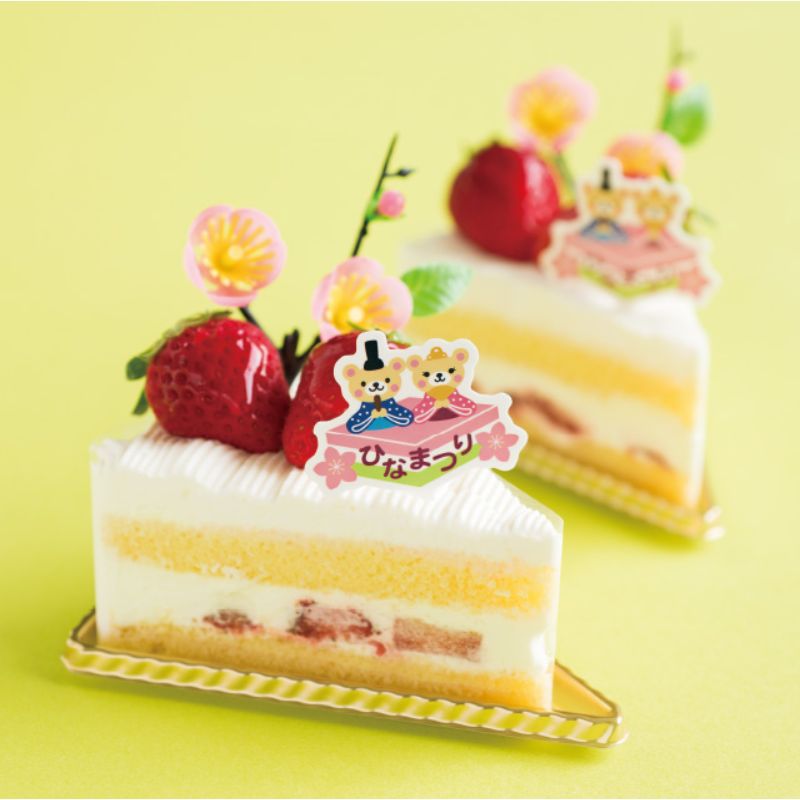 スウィーツ用品 ヒナマツリケーキピック-3(100枚) ヘッズ