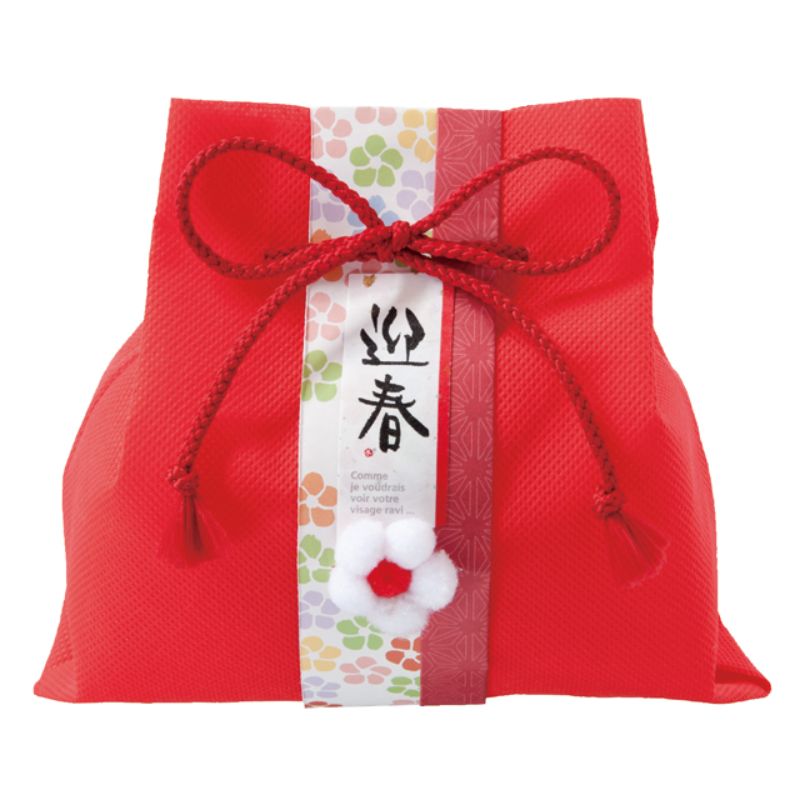 和風小花柄包装紙-1(50枚) ヘッズ