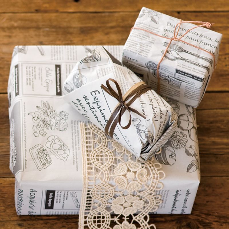 包装紙 ニュースペーパージャーナル-2WR(500枚) ヘッズ