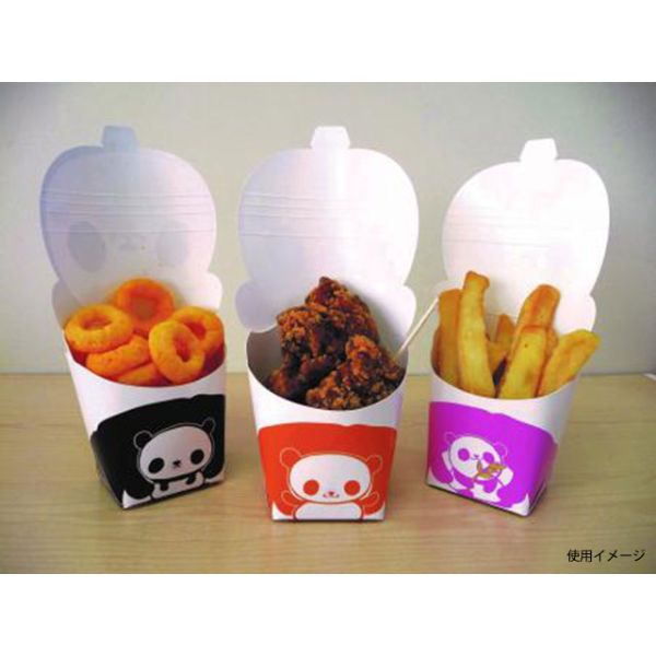 軽食容器 あにぽて パンダブラック 協和パック