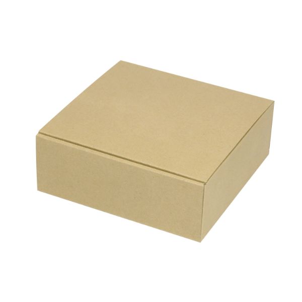 贈答箱 お好みBOX3両面クラフト正方形 ヤマニパッケージ
