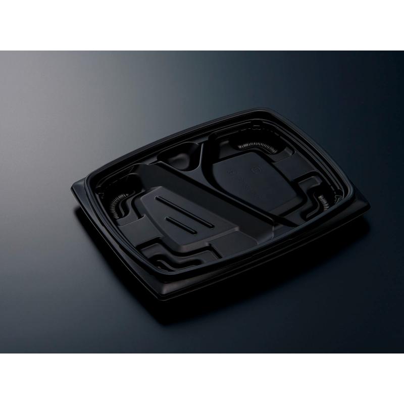 弁当容器 CTリル 24-20L BK 身 中央化学