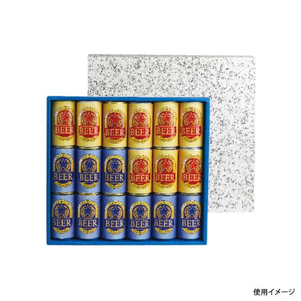 贈答箱 K-68 缶ビール18本 ヤマニパッケージ