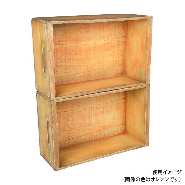 POP用品 ヴィンテージBOX 中 BR ブラウン パックスタイル