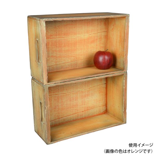 POP用品 ヴィンテージBOX 中 BR ブラウン パックスタイル