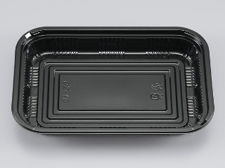 軽食容器 CZ-18 黒本体 シーピー化成