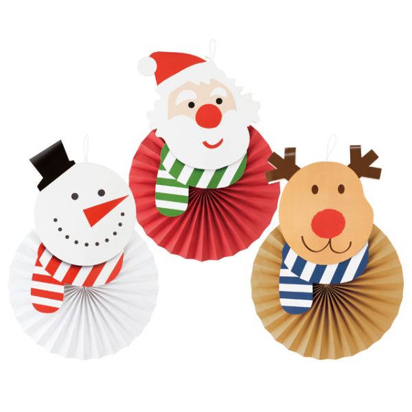 贈答用飾り クリスマスデコレーションアソート-1(1セット) ヘッズ