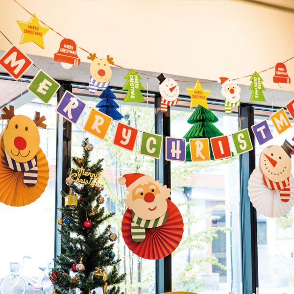 贈答用飾り クリスマスデコレーションアソート-1(1セット) ヘッズ