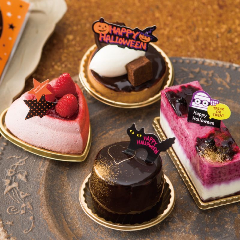 スウィーツ用品 ハロウィンケーキピック 黒ネコ-4(100枚) ヘッズ
