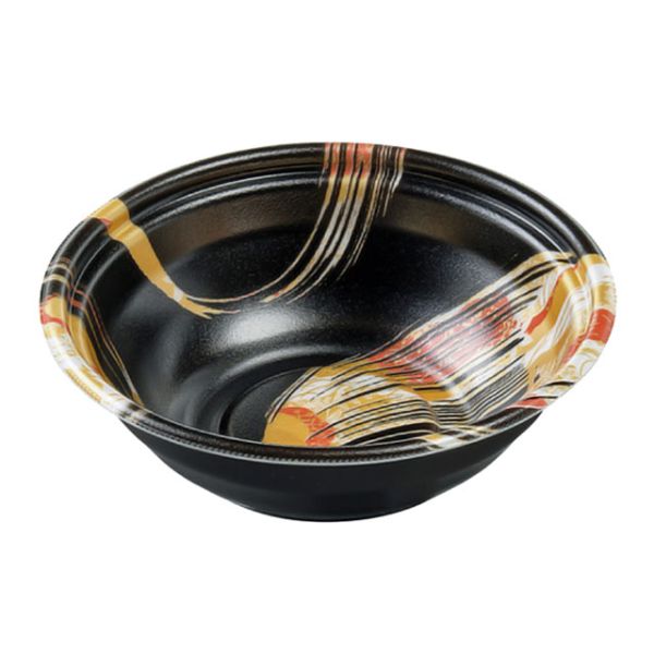 麺容器 エフピコ MFPホット麺16小(61)鉢 風金黒