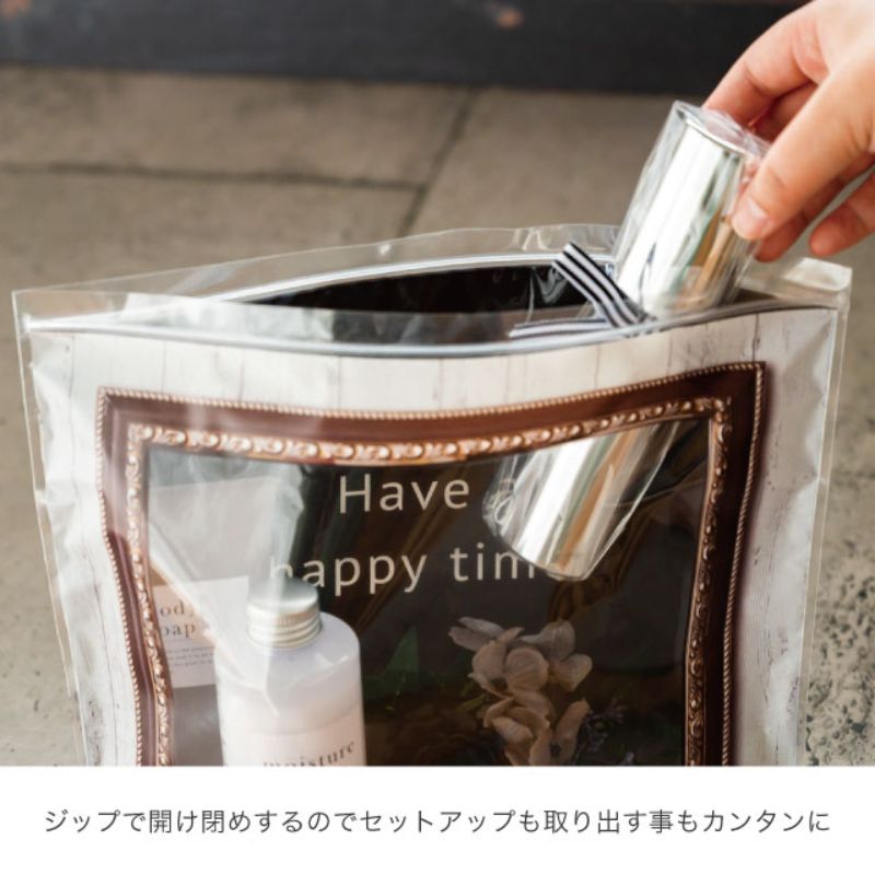 ヘッズ スタンド袋・ガゼット袋 フォトプリントジップ付バッグ