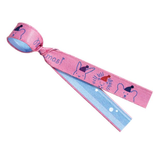 ビニタイ3層 8mm×15cm ピンクソラ 200本 共和