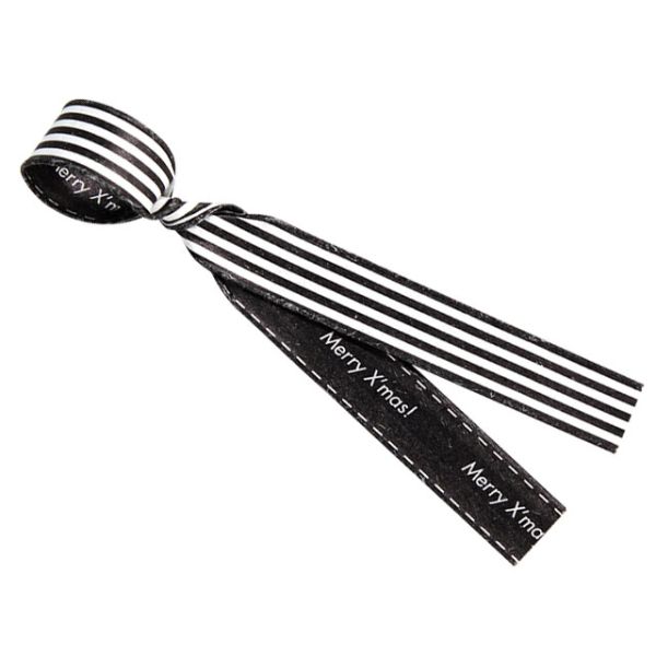 ビニタイ3層 8mm×15cm シロクロ 200本 共和