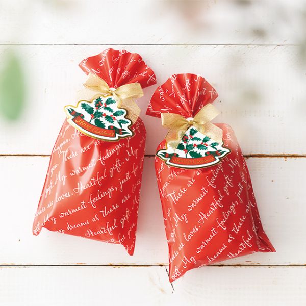 クリスマスヒイラギワイヤータイ-1(10個) ヘッズ