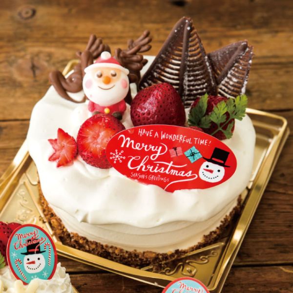 弁当ピック クリスマスミントブルー ケーキピック-2(50枚) ヘッズ