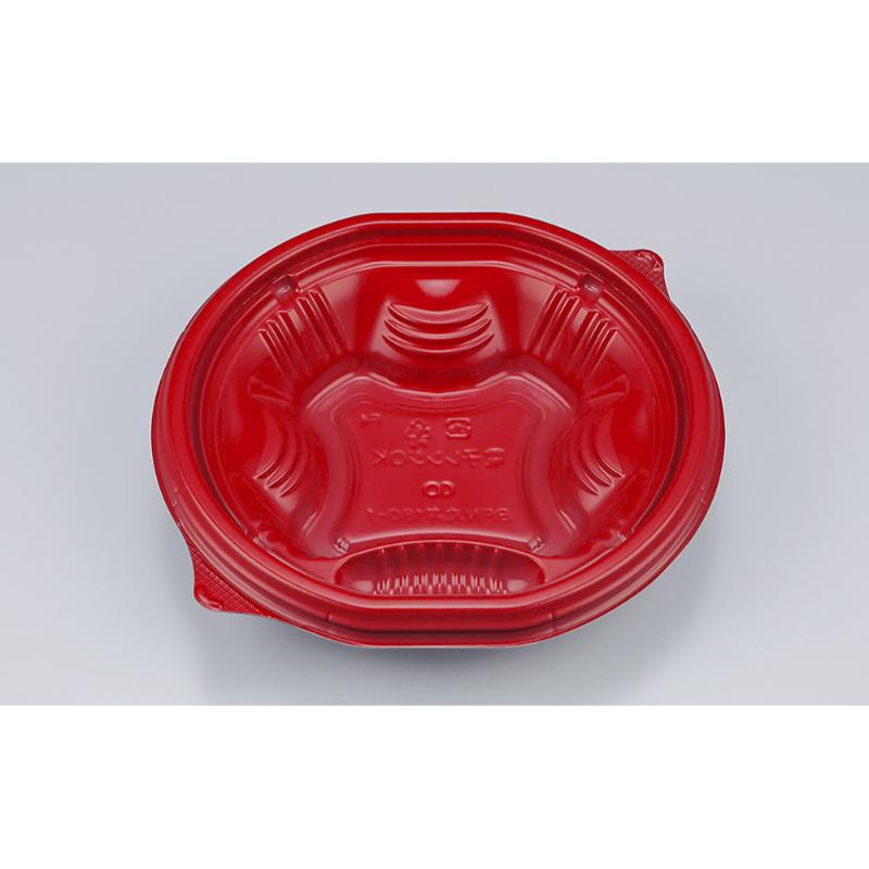 どんぶり容器 BFN丸丼180-1 朱 本体 シーピー化成