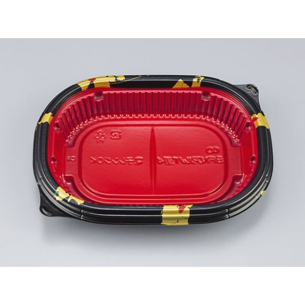 弁当容器 BFNアルバ重4 輪島内赤本体 シーピー化成