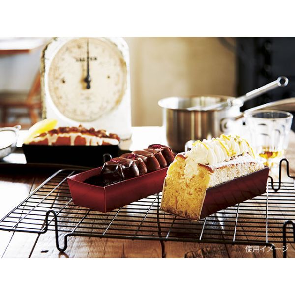 ケーキカップ カラートレー165 ガーネット 伊藤景パック産業