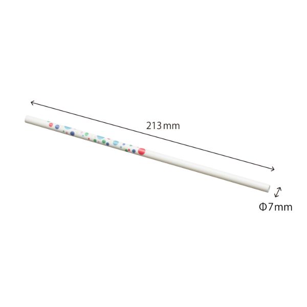 リユースプラストロー PBTレインボーバブル 福井クラフト