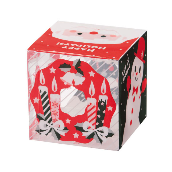 ケーキ箱 OM-201CH ピュアケース クリスマス ヤマニパッケージ