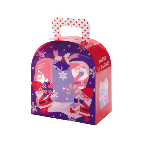ケーキ箱 OM-202CH ギフトバッグ クリスマス ヤマニパッケージ