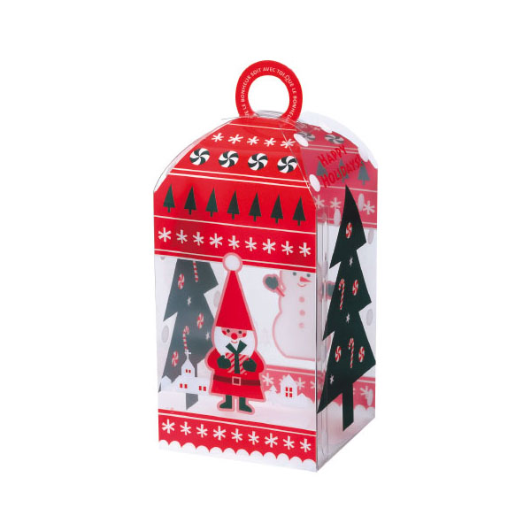 ケーキ箱 OM-206CH シェリー クリスマス ヤマニパッケージ