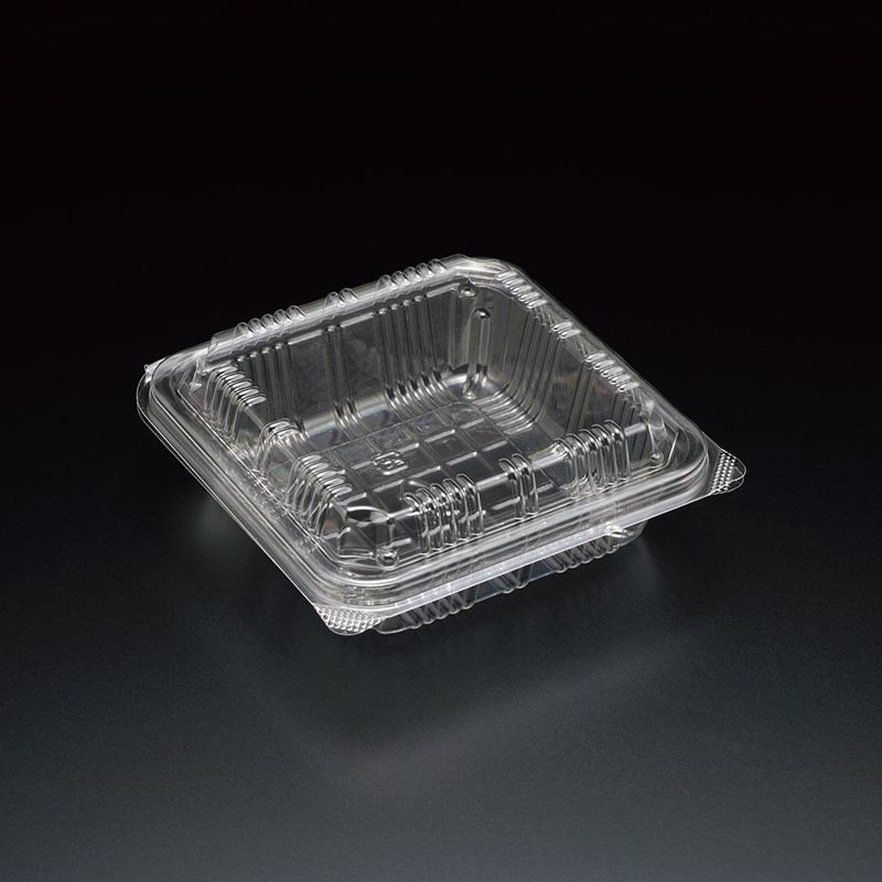 軽食容器 ユニコン LS-T 透明 スミ