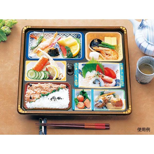 仕出弁当 アヅミ産業 T-117A (蓋三彩)会席膳セット