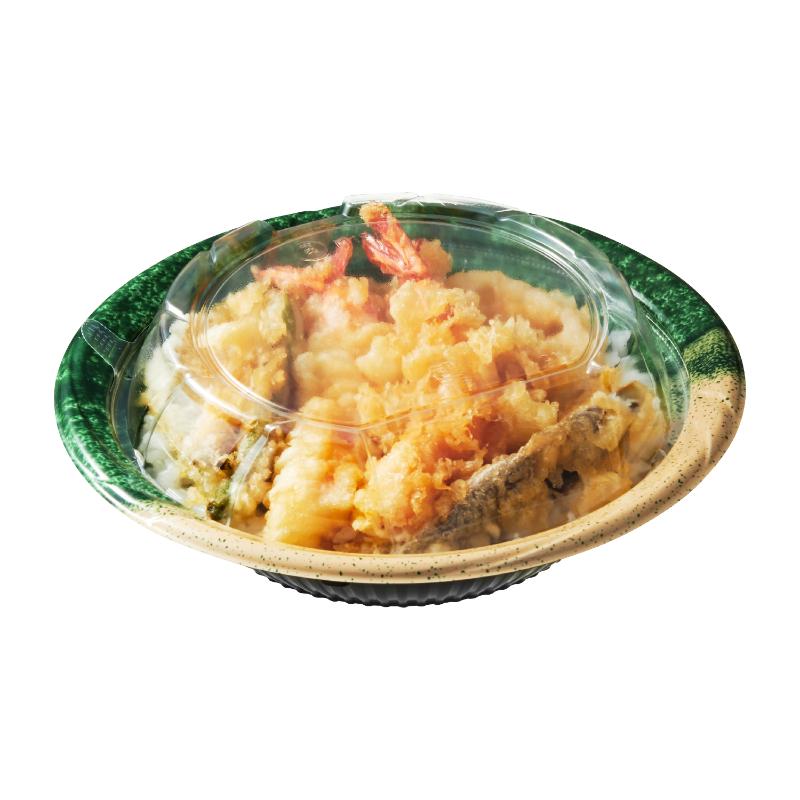 どんぶり容器 CTいぶき丼 M19 さいがGN-BK身 中央化学